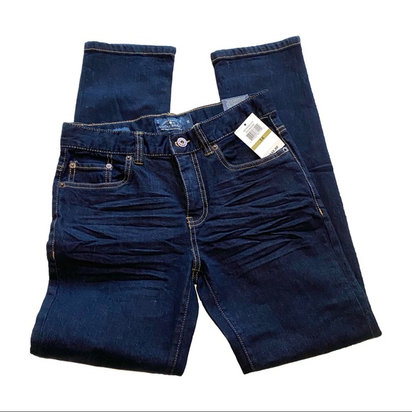 Girls Lucky Brand Dark Wash Skinny Jeans NWT - Picture 2 of 9